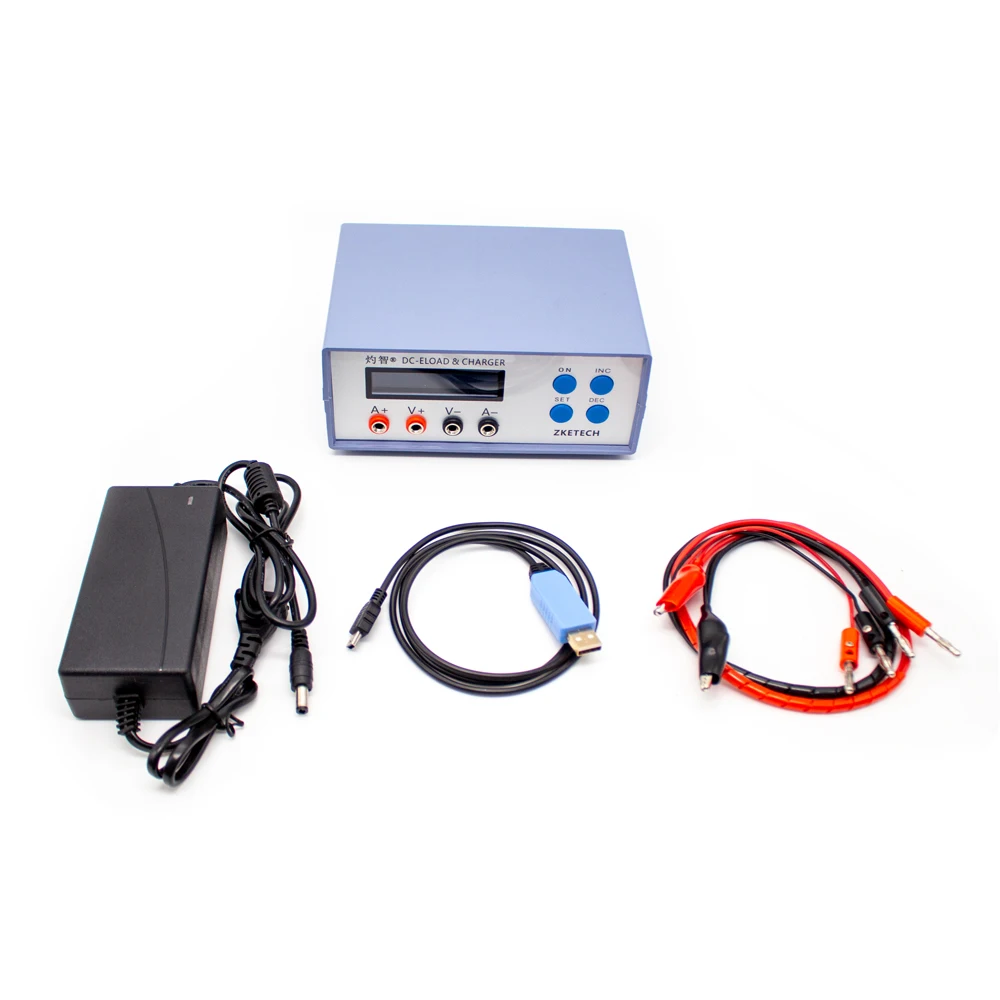 

Battery Capacity Tester Portable Power Bank Tester Power Performance Electronic Load Tester Charger EBC-A05+ Y