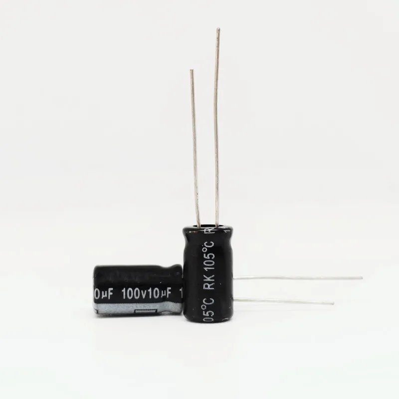 (10PCS/100PCS)   100V10UF    Volume : 8x12mm  Aluminum Electrolytic Capacitors