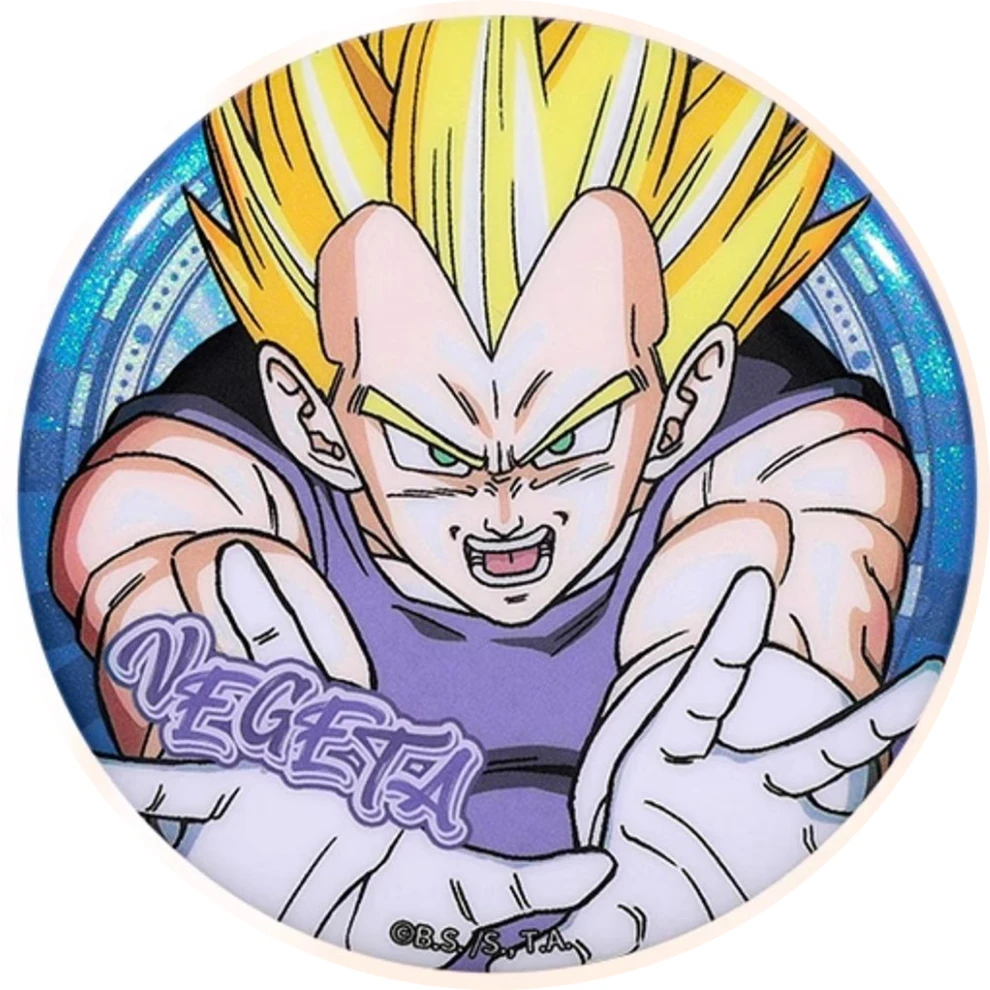 58mm Anime DRAGON Majin Buu Cosplay KOSTÜM Abzeichen Pin SPTE Weißblech Brosche ﻿   Requisite Gilf