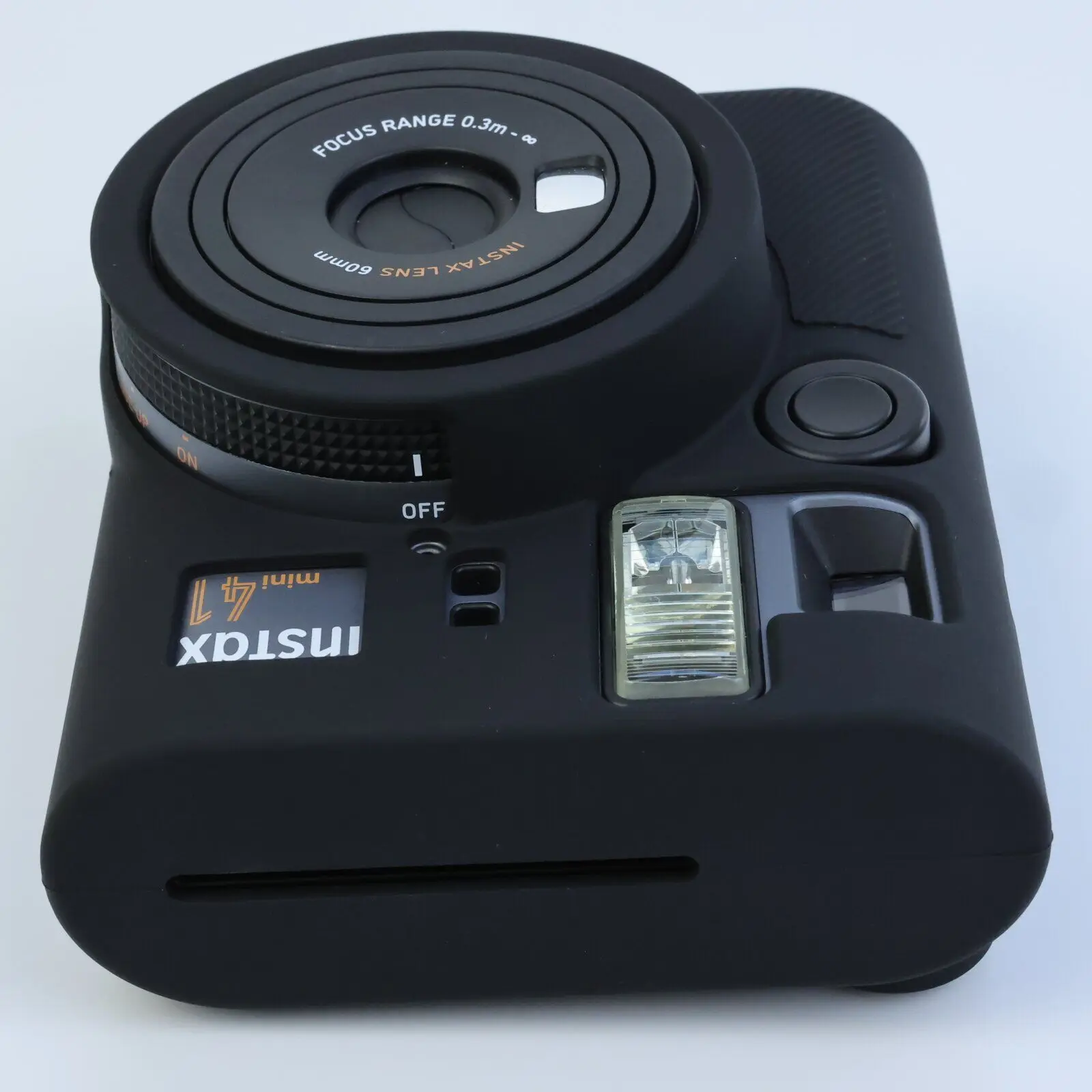 Funda de silicona Fujifilm Instax Mini41 para cámara instantánea; Bolsa blanda para cámara de película instantánea