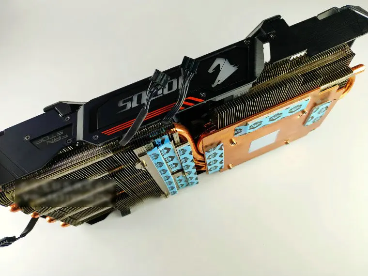 Novo radiador cooler para gigabyte aorus gtx1080 gtx1080ti xtreme super placa de vídeo gráfica compatível com força aquática