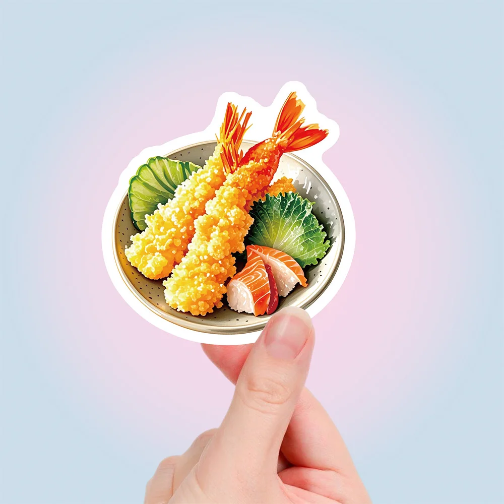 

10/30/50pcs Dessert Food Drink Graffiti Stickers Cartoon Cake Ice Cream Decals DIY Suitcase Scrapbook Phone Fridge Sticker Pack