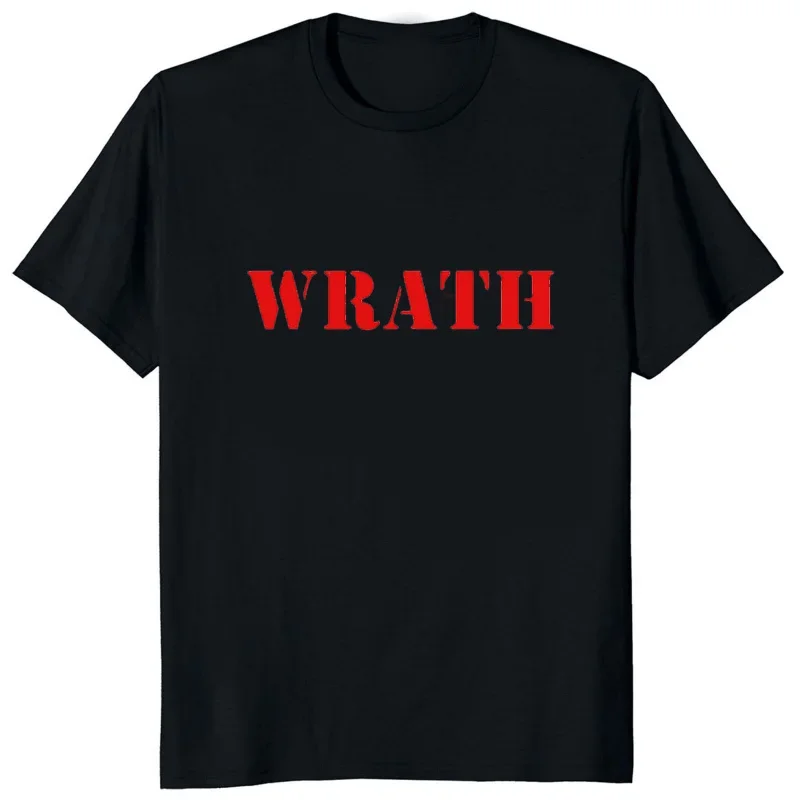 Summer New Arrival Limited WRATH Natural Selection Men T-Shirt Streetwear Short-Sleeve Casual O-Neck T Shirts Hipster Style Tees