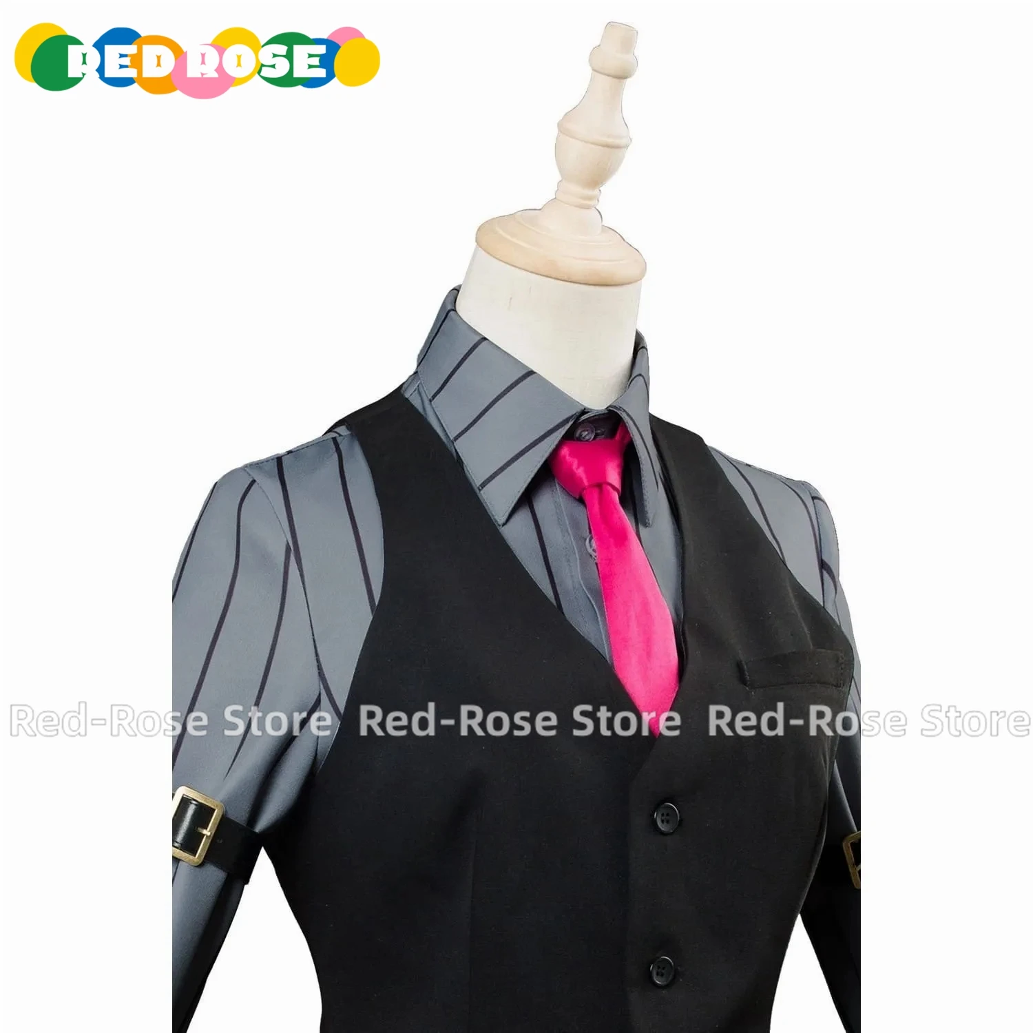 Anime Lot Grand Order Jack The Ripper Valentine 'S Outfit Cosplay Kostuum Pruik