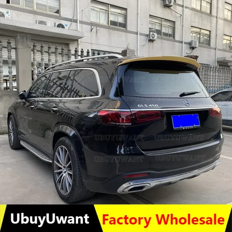 

Спойлер для Mercedes X167 GLS-class GLS400 400d 450 480 580 600 2019-2021 2022, высококачественный спойлер из АБС-пластика, внешние аксессуары