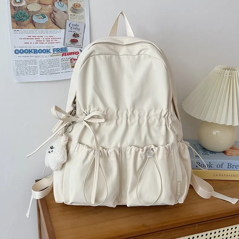 Girl School Bag Backpack Back Pack For Teenager Women Children Female Pink Schoolbag Primary High Bagpack Class Teens Child Kids