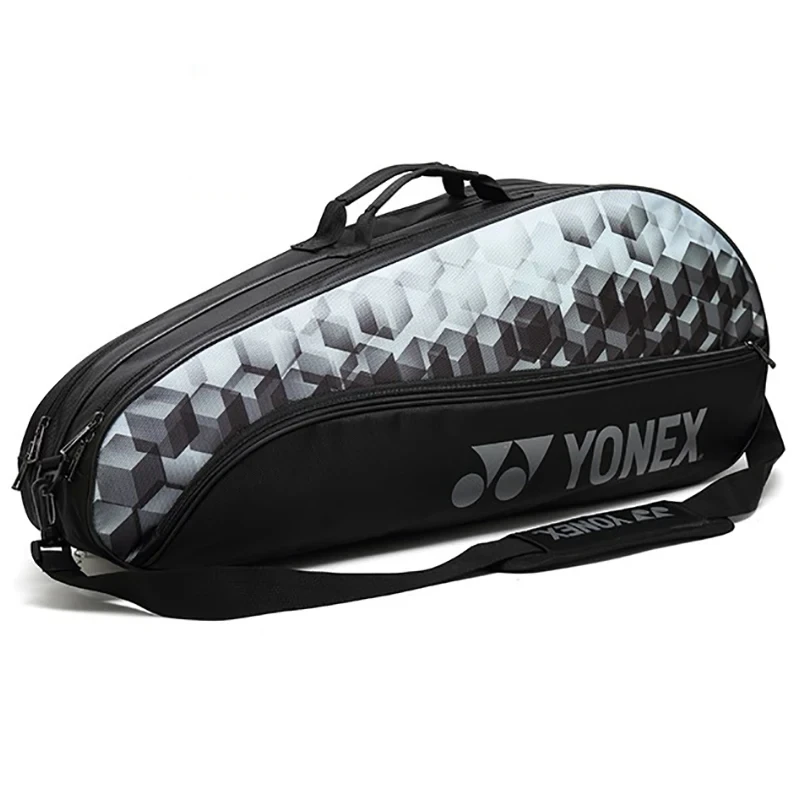 Yonex Genuine Badminton Bag, Accommodates 3 Rackets and Offers Ample Storage Space for Sports Accessories