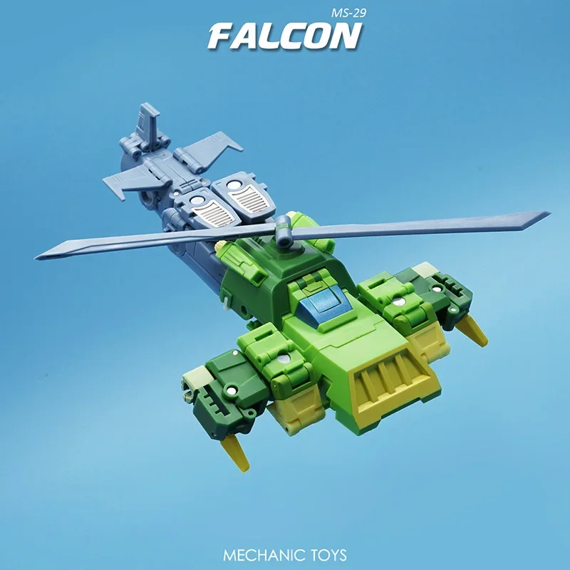 MFT Transformation Toys, MS-29 MS29 Springer Falcon, 3 Changer, Mini Action Figure At 12cm Scale Figure Collect Gifts