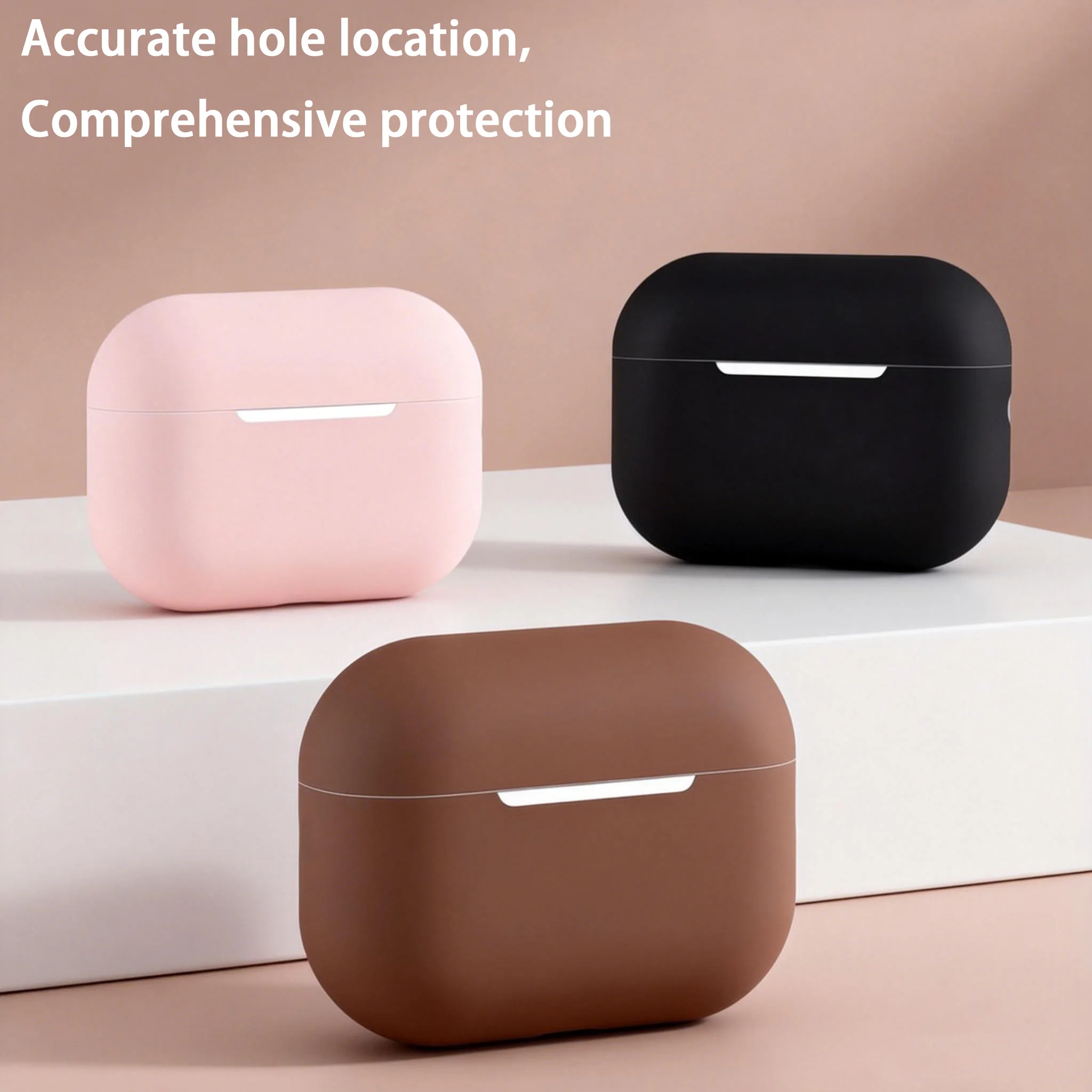 Capa de silicone para Apple Airpods Pro 3, capa Bluetooth para Airpod Pro 3, capa para Air Pods Pro3, acessórios para fones de ouvido