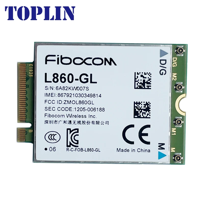 L860-GL FDD-LTE Cat16 TDD-LTE 4G โมดูล XMM 7560 LTE 4G การ์ด USB อะแดปเตอร์3.0สำหรับแล็ปท็อป