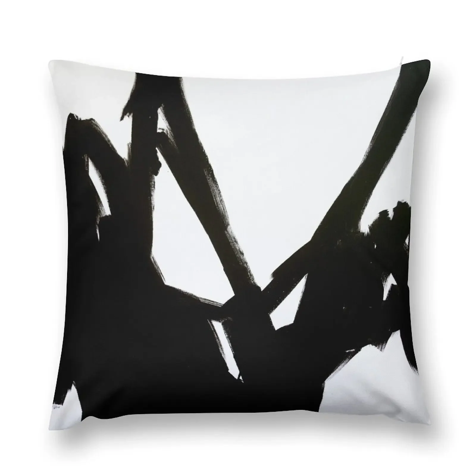 

black and white abstract Throw Pillow ornamental pillows Sofas Covers pillow