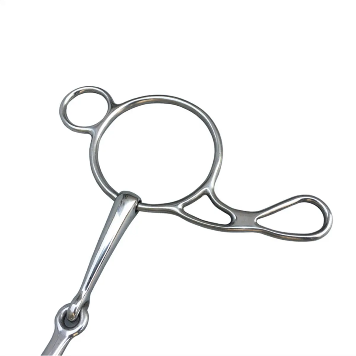 ABJX Horse Bit Ring Snaffle Bit Horse Mouth Bit for Equestrian Training Equipment DROP SHIPPING