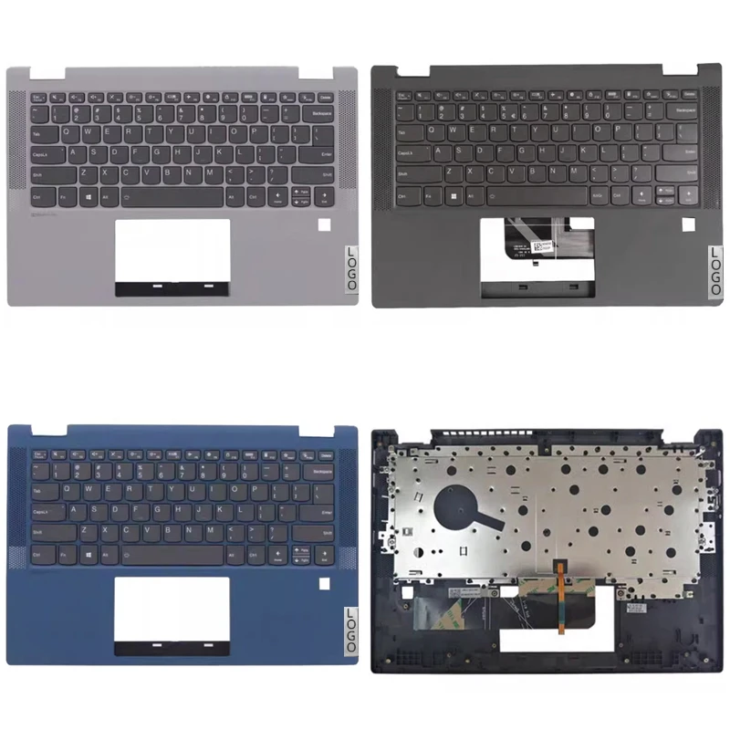 

New Original For Lenovo Ideapad Flex 5-14IIL05 5-14ARE05 5-14ITL05 5-14 Laptop Palmrest Case Keyboard US Version Upper Cover