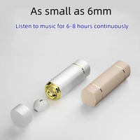 Personalized Wireless Bluetooth Headset Two-ear Earphones Mini Invisible Ultra-small Earbuds High Face Value Sleep Headphones