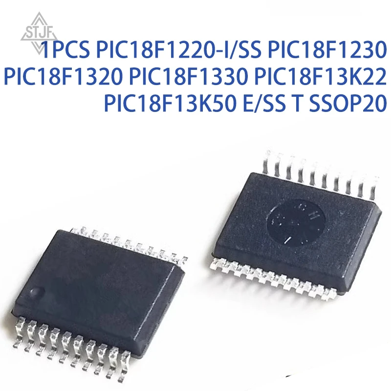 1PCS PIC18F1220-I/SS PIC18F1230 PIC18F1320 PIC18F1330 PIC18F13K22 PIC18F13K50 E/SS T SSOP20