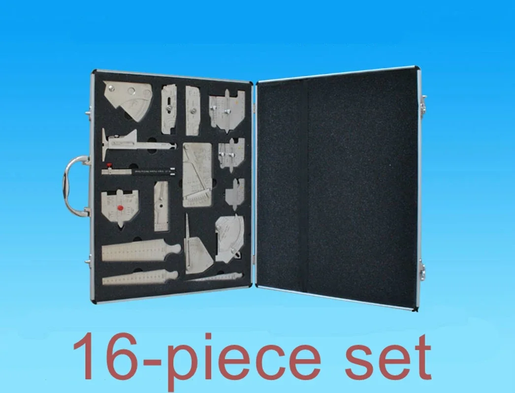 Weld Inspection Ruler Welding Inspection Welding Foot Welding Seam Ruler Groove Angle Measuring Ruler Depth