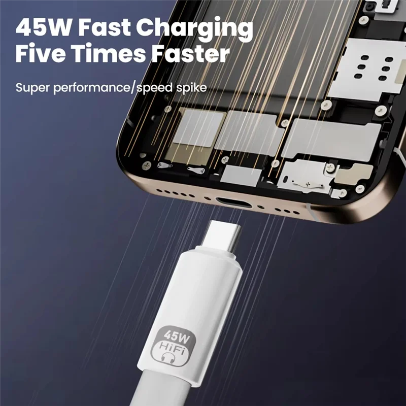 

New-PD45W For Interface To USB Type C Adapter Support Fast Charge Data Transfer Typec To For Interface Adapter