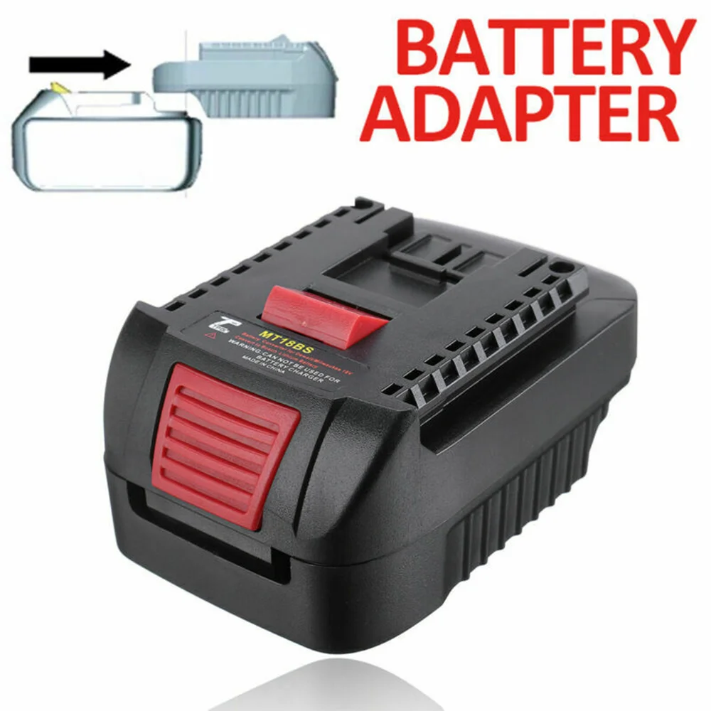 Mt18bs Li-Ion Batterij Converter Adapter Voor Makita 18V Bl1830 Bl1860 Bl1850 Bl1840 Gebruikt Voor Bosch 18V Gereedschap