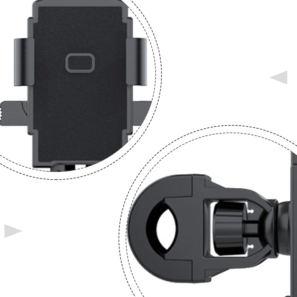 

Navigation Bracket Phone Mount for Motorcycle Handlebars Cellphone Stand Bike Holder Abs Pc Silicone Sturdy Durable Cycling
