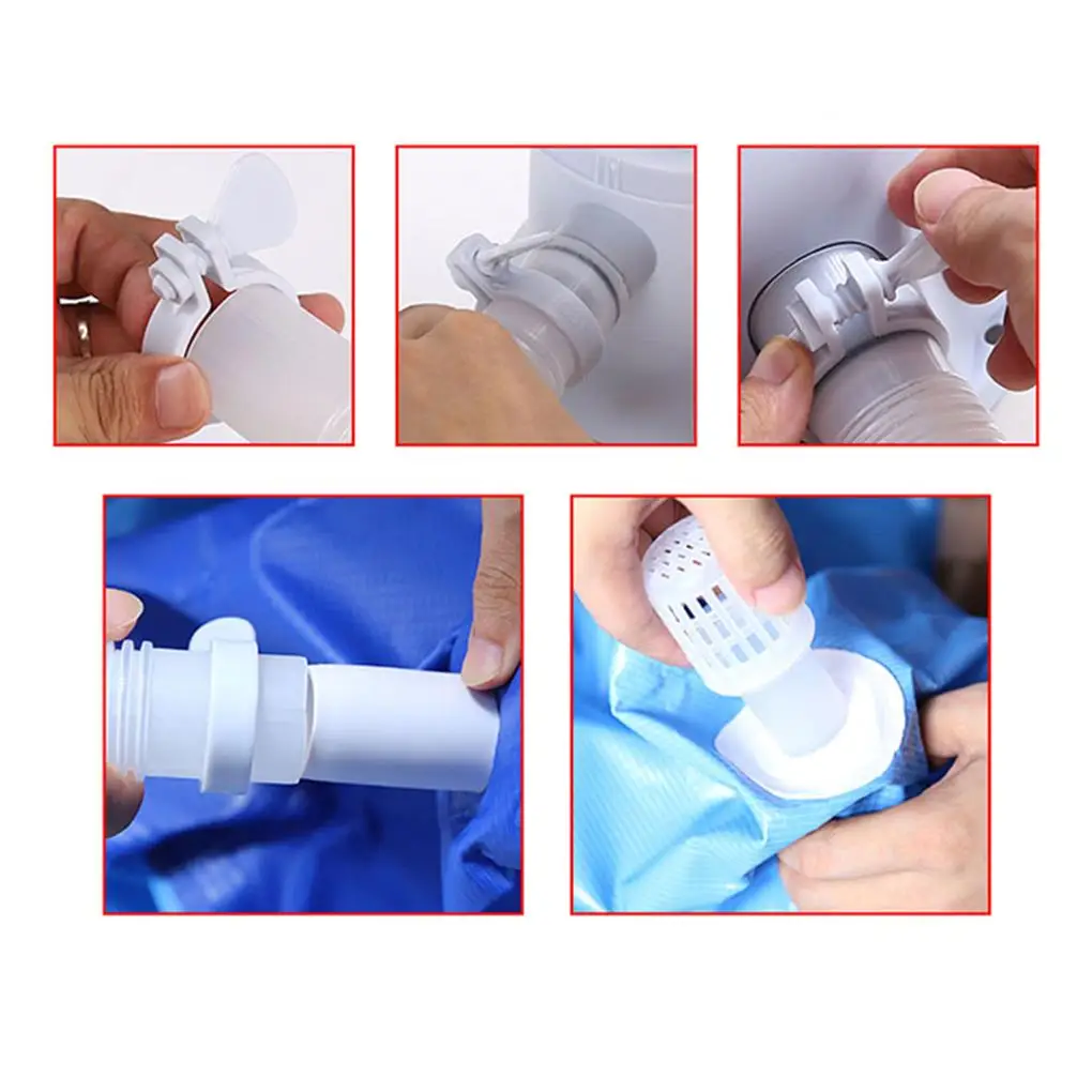 Swimming Pool Filter Pump, Pool Cleaner Water Pump, Filter Pump for Sewage Circulation Treatment of Swimming Pools view 2