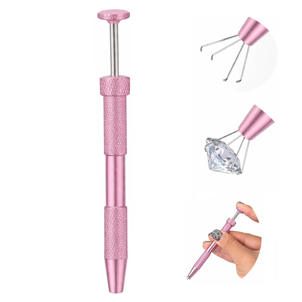 1/2pcs Stainless Steel Piercing Ball Grabbers Anti-Slip Precision Multifunctional Claw Tweezers Earring Tool Professional