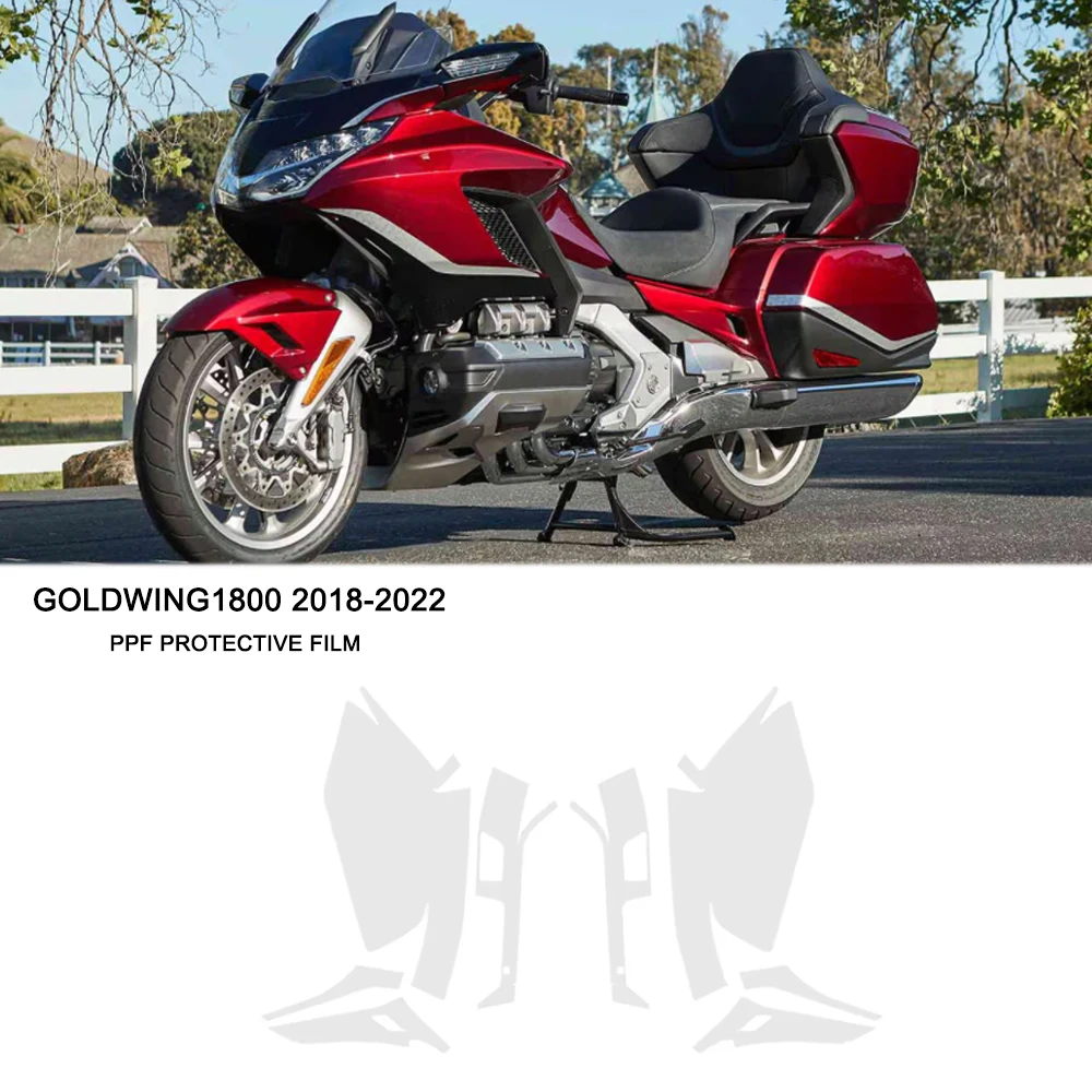 

For HONDA Gold Wing 1800 GL1800 GL 1800 2018-2022 Motorcycle Accessories PPF Protective Film Anti-Scratch Protection TPU Cover