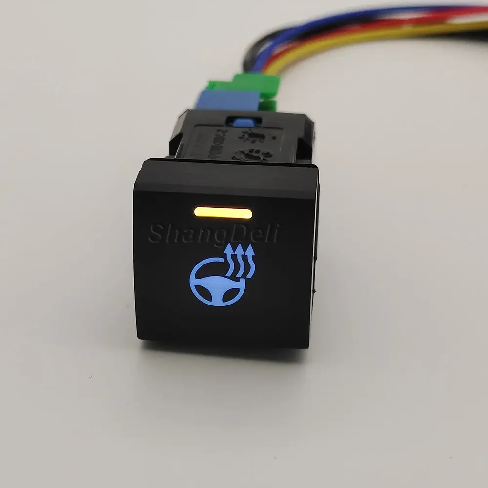Car Steering Wheel Heating Control Switch Heater Button For Toyota Camry V70 2018 Rav4 Corolla Altis 2019 prado 150 2020