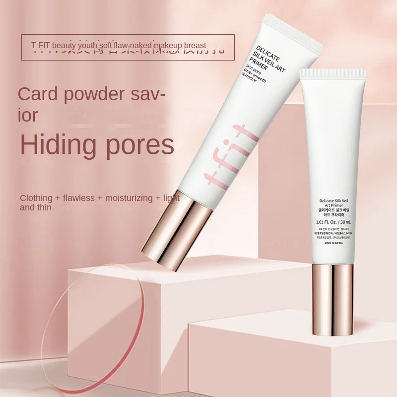 Korea TFIT Makeup Base Face Primer Invisible Pore Light Oil-Free skin pore cover smooth corrector Foundation Primer Cosmetic