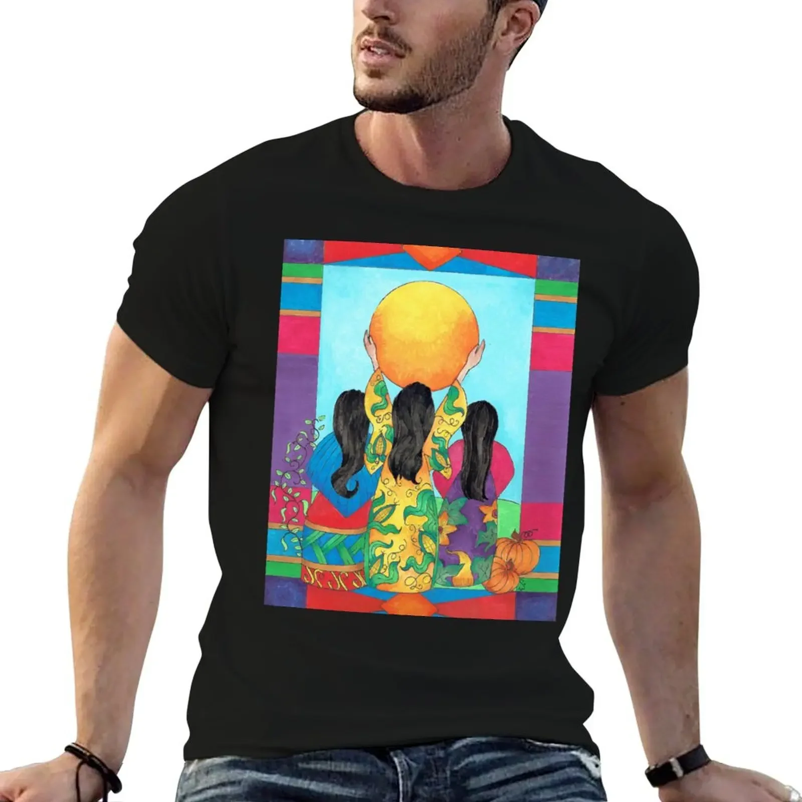

Our Sisters - Corn, Beans & Squash T-Shirt heavyweights funny costumes workout shirts for men
