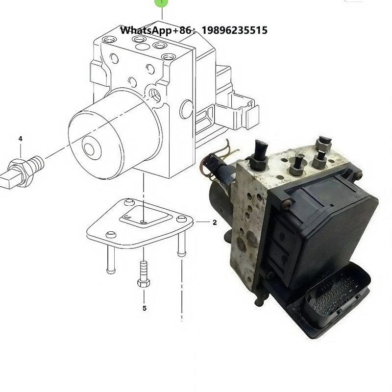 Hot Sale Genuine Premium  Hydraulic Pump  Control Module 3W0614517D for 04-09 3W0614517D  Module