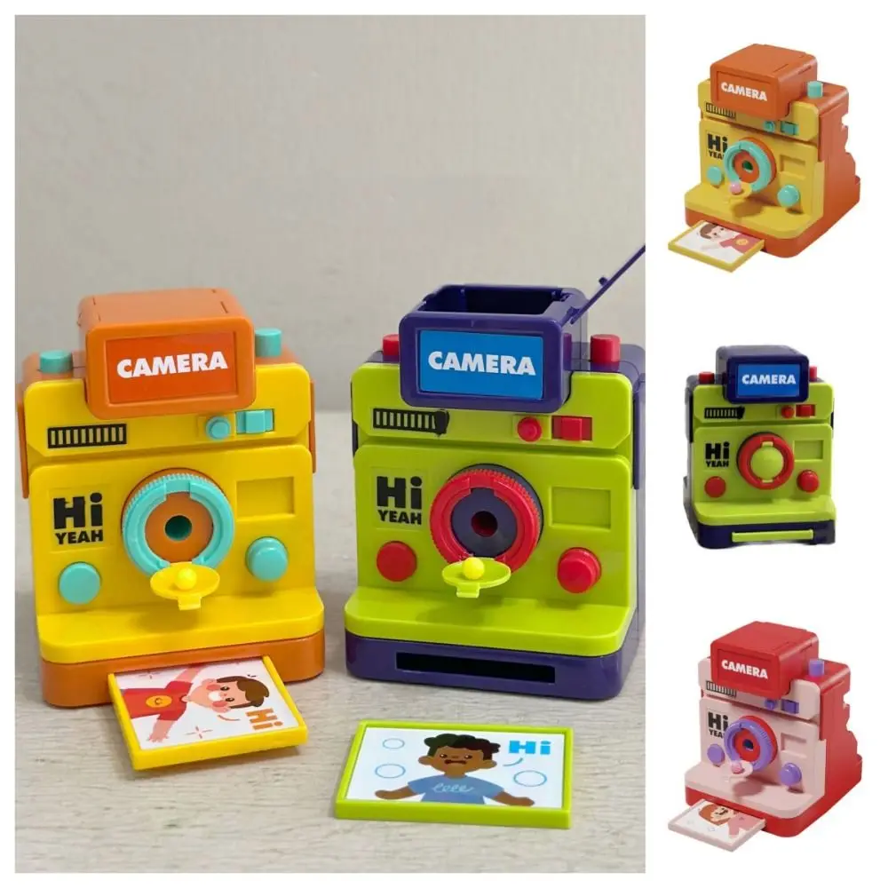 พลาสติก Play House กล้องของเล่นปริศนาการศึกษาของเล่น Analog Digital กล้องของเล่น Interactive อเนกประสงค์กล้องชุดของเล่น