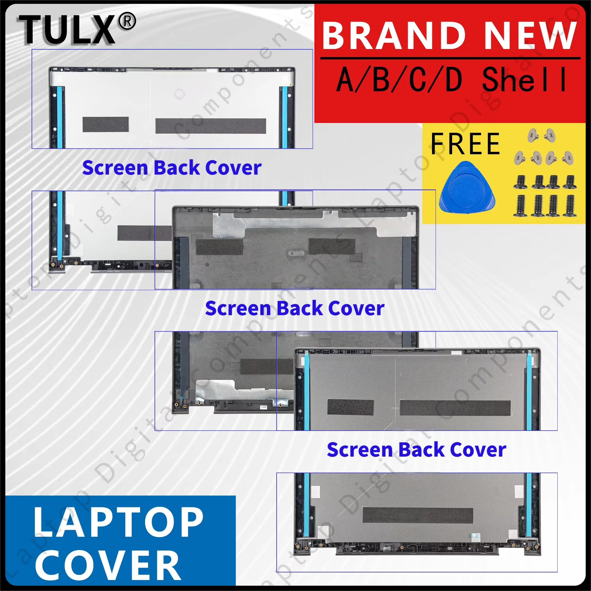 

For Ideapad Flex 5 14ALC05 14ARE05 14ITL05 Cover LCD Back Cover Top Shell Replace
