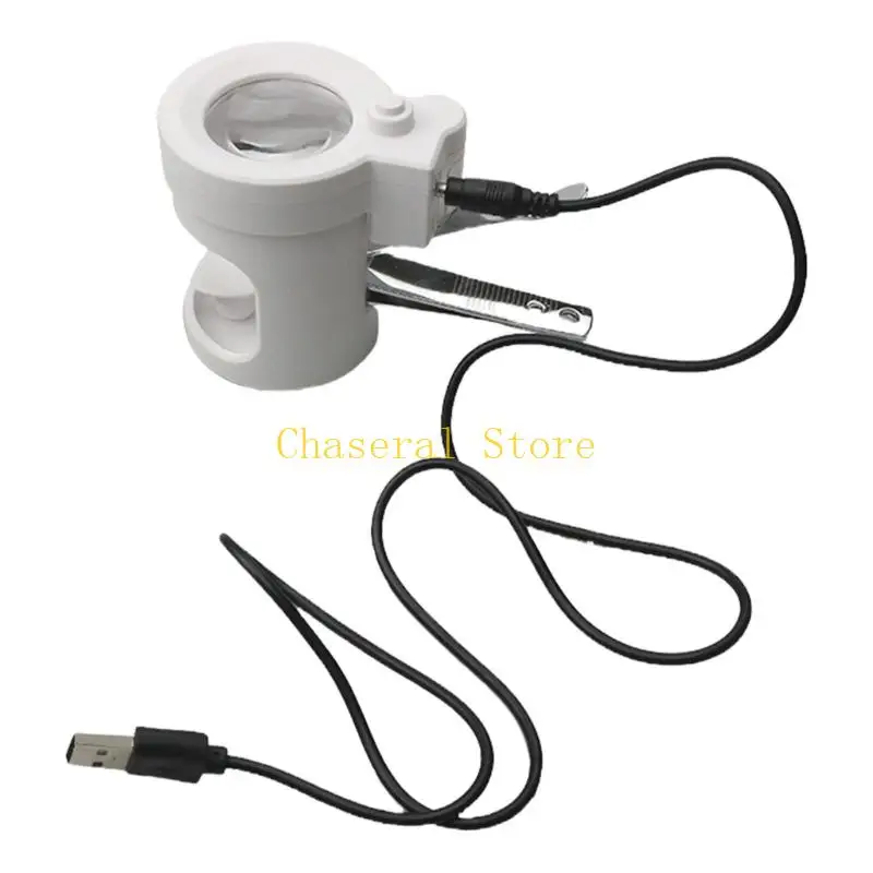 

E7CE LED Illuminated Glass Nails Clippers Feature Detachable Cylinder Design for Precised Manicure and Nails Art