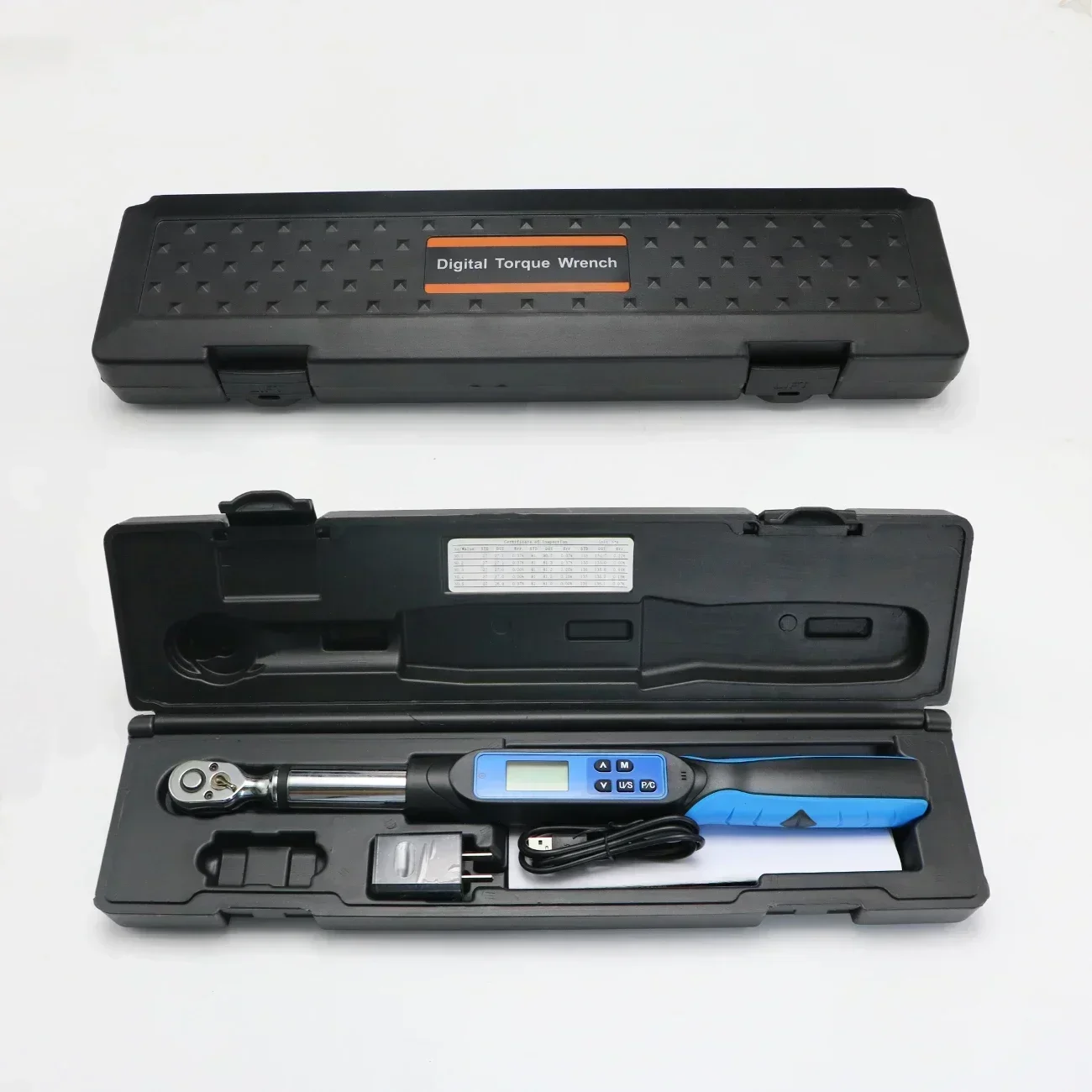 

SHAHE 3/4"Digital Torque Wrench with Angle with Buzzer and LED Flash Angle Electronic Torque Wrench for Motorcycle, Car