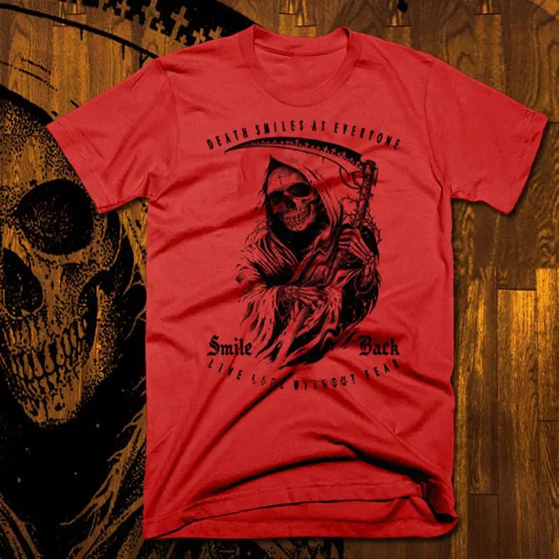 Camiseta Grim Reaper Pablo Medellin Sicario Narco Hitman nueva Camiseta de algodón