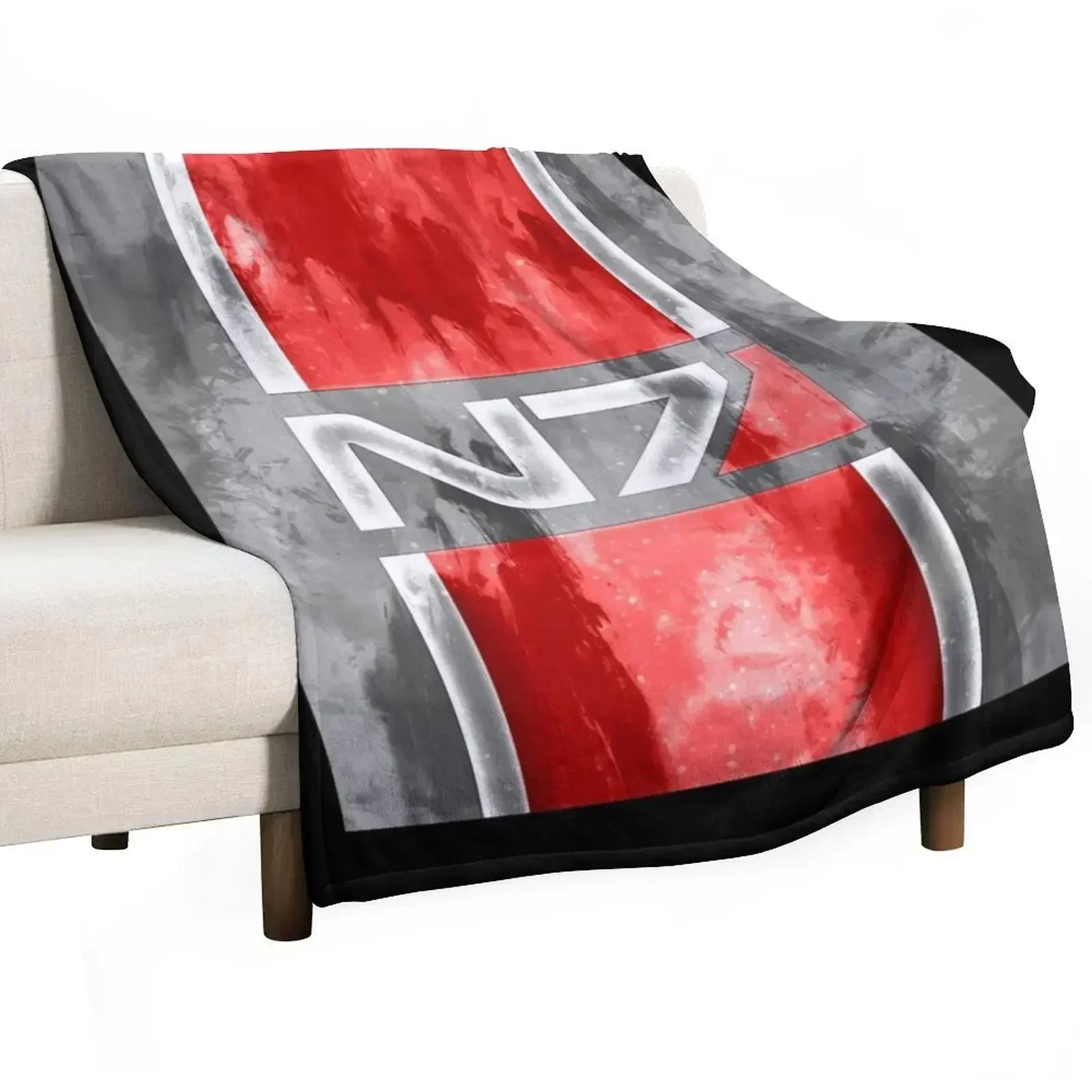 

N7 Emblem Throw Blanket Moving Comforter Blankets