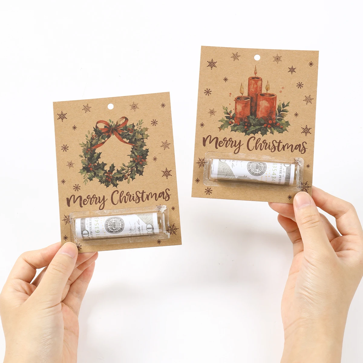 

Christmas Money Holder Ornaments for Gifting Cash Christmas Decoration for Home 2025 Xmas Ornaments Navidad Natal New Year Gift