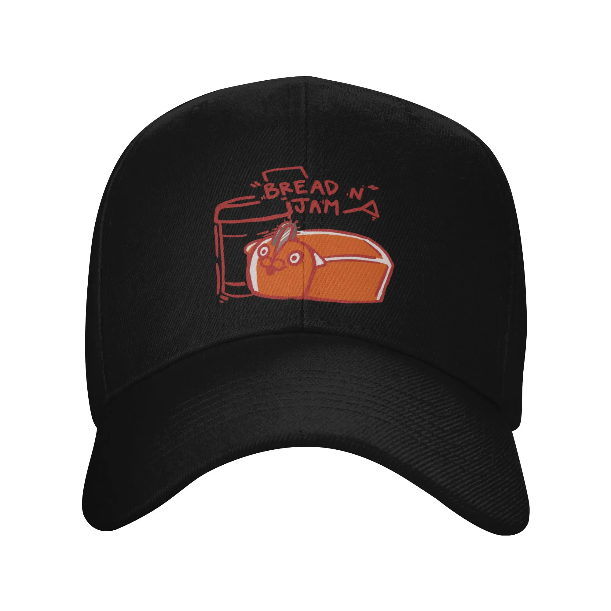 Gorra de béisbol Pochita Bread N Jam Chainsaw Man, gorra de camionero de verano, gorra snapback para sol, tenis, skate, gorras de béisbol de moda para hombres y mujeres