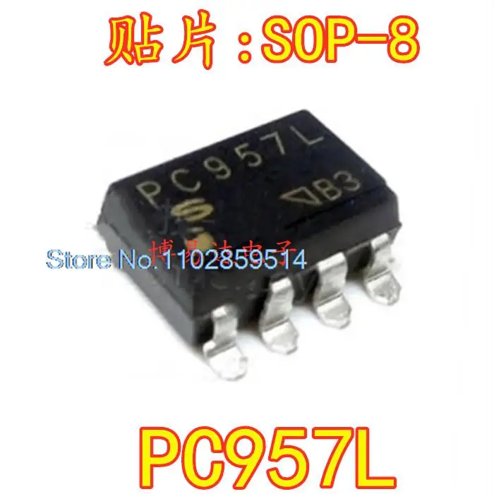 Pc957l sop-8 pc957, 20 pcs/lot