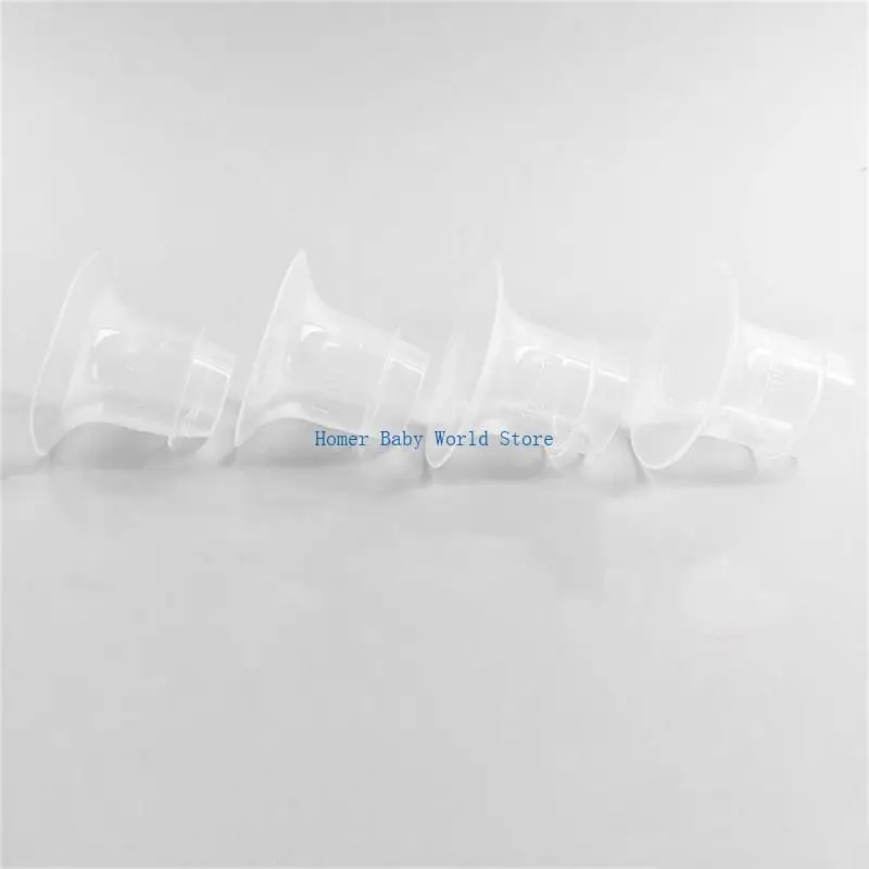 حشوات شفة من السيليكون B2QD لمضخة الثدي الكهربائية ودرع ضيق