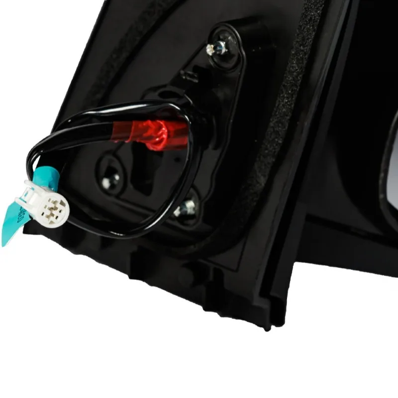 3-wire assembly of rearview mirror with electric adjustment