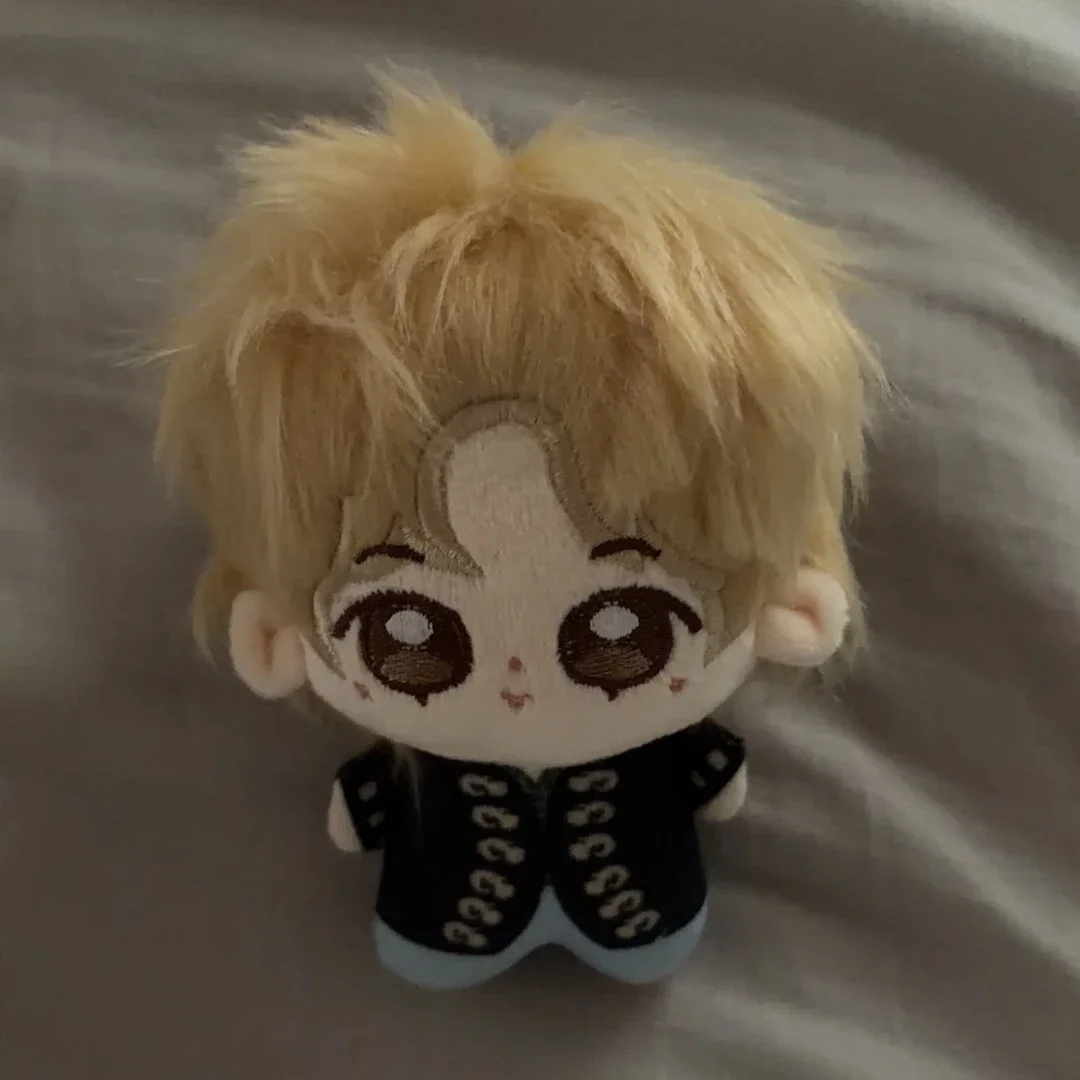 Kpop Star Ji Man Min Soft Plush Doll Cute Chibi Idol Backpack Pendant Stuffed Figure Collectible For Kpop Fans Birthday Gift