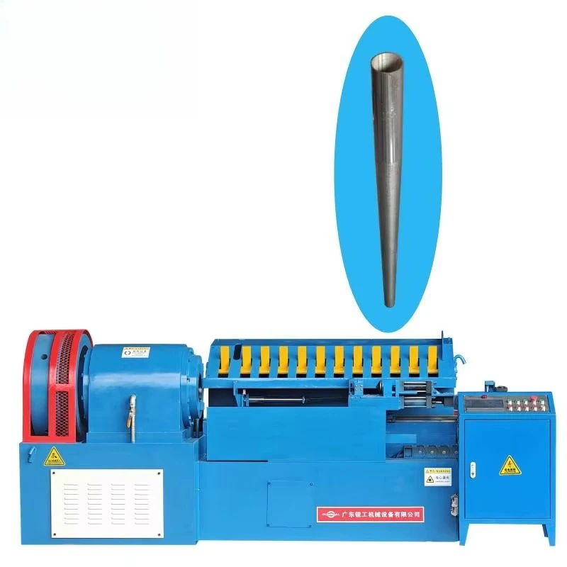 Rungoal Electric Steel Tube Tapering Forming Machine for Taper Tube and Conical End Production High Capacity 1000-2000 Pcs/Day