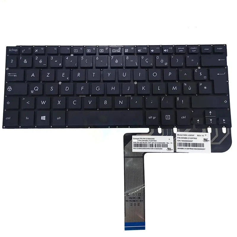 For New Asus TP300 L TP300LA LG TP300IJ UA P302LG Q302 Q302LA Q304 french keyboard