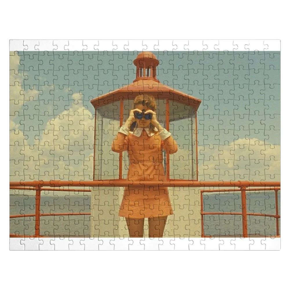 Moonrise Kingdom casttle Jigsaw Puzzle Personalised Puzzle Custom Gift Puzzle Custom Wooden Puzzle Name Personalized Gift