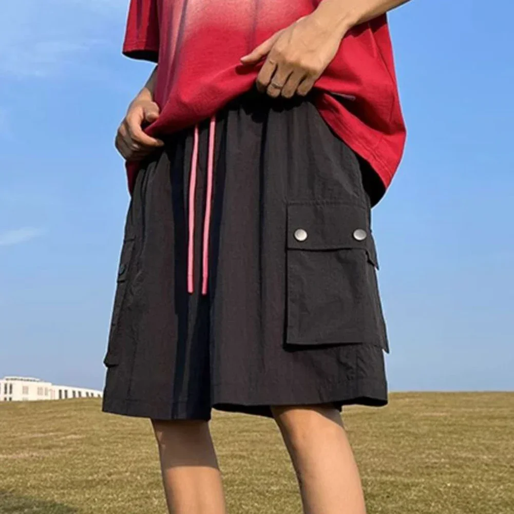 Men's Thin Pants Colorful Straight Pants All Season Wear Applicable For M-3XL Daily Workplace Use Beach Activities