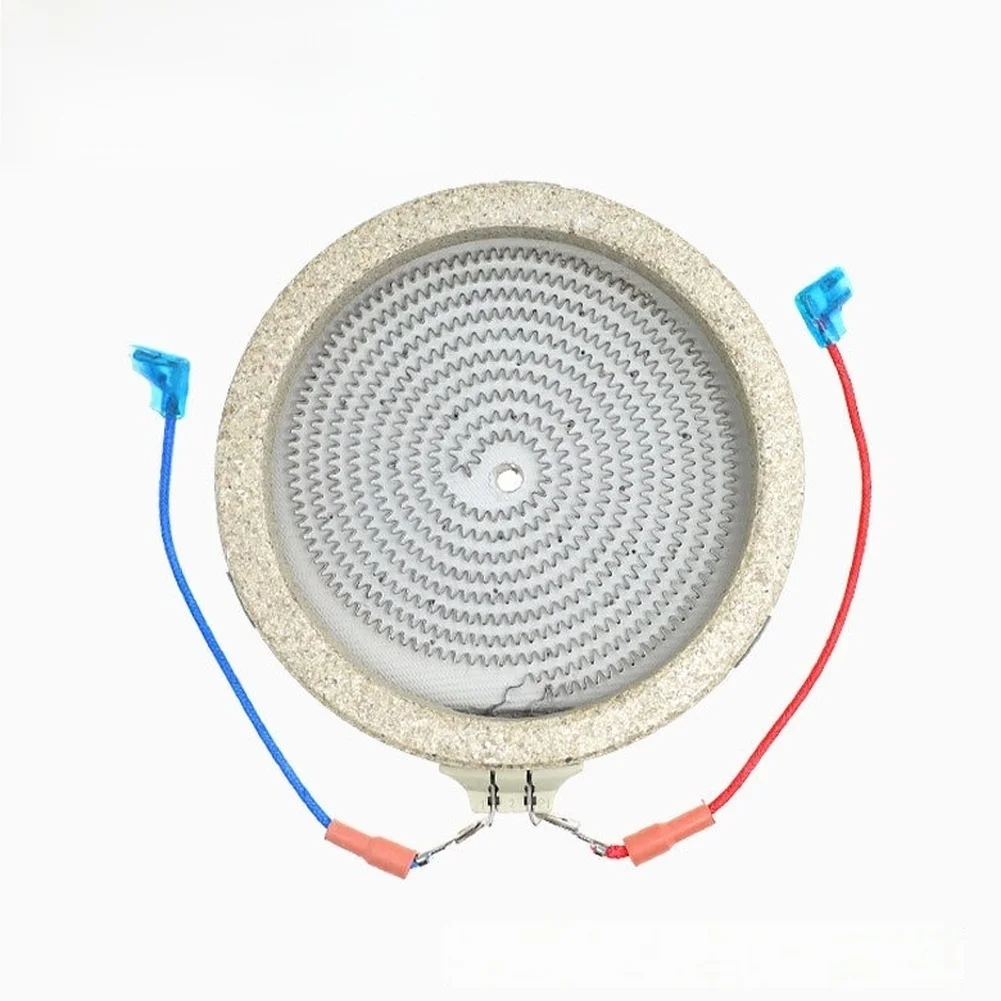 1300W Infrared Heating Plate with 14cm Heating Wire Configuration and Two-Prong Connector for Reliable Operation