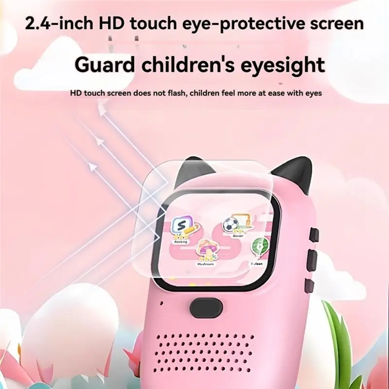 Voice Interactive AI Robot AI Learning Camera Cloud Ultra Photo-Based Object Recognition Knowledge Popularization Black