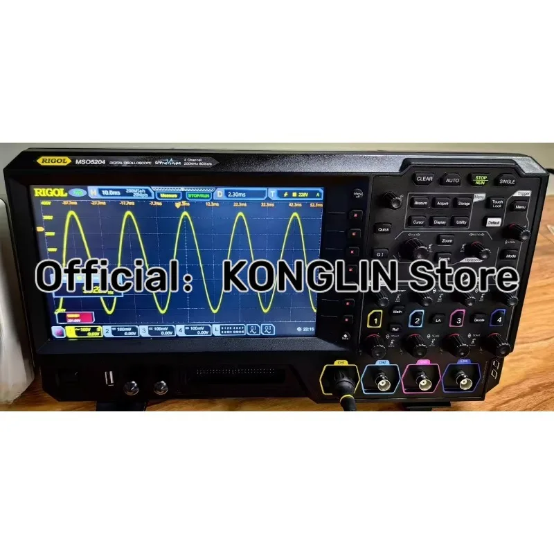 

Оригинальный новый 4-канальный цифровой осциллограф RIGOL MSO5204 200 МГц