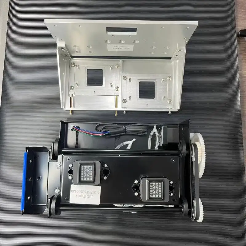 Large Format Printer Double Head Capping Station Pump Assembly Single Motor Cleaning Parts for XP600 DX5 DX7 4720 I3200